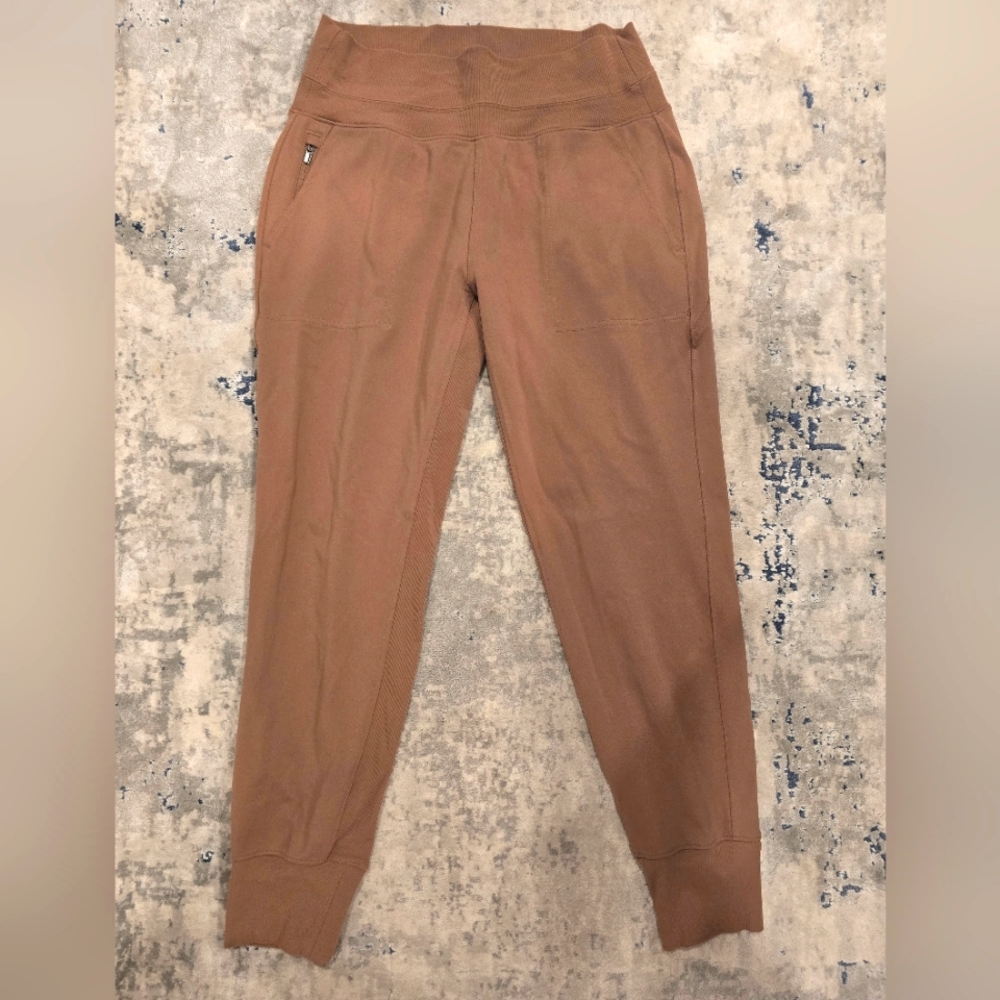 Athleta Venice High Rise Jogger, Medium, Camel